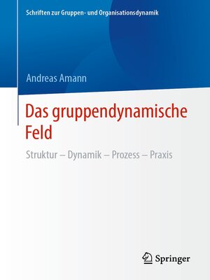 cover image of Das gruppendynamische Feld